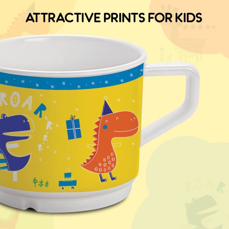 Dino Party Kids Melamine Meal, Set of 5 - Image 11