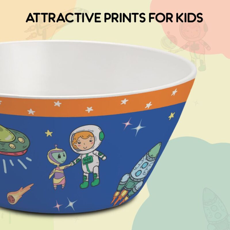 Cosmic Explorer Kids Melamine Meal, Set of 5 - Image 6