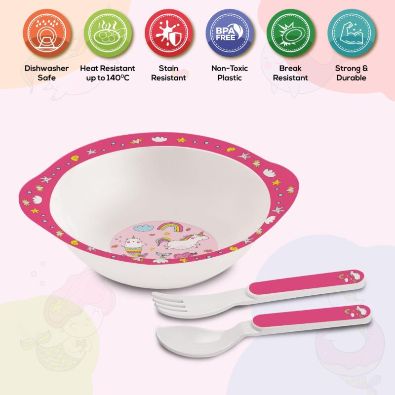 Cereal Kids Melamine Bowl, Set of 3 - Image 18