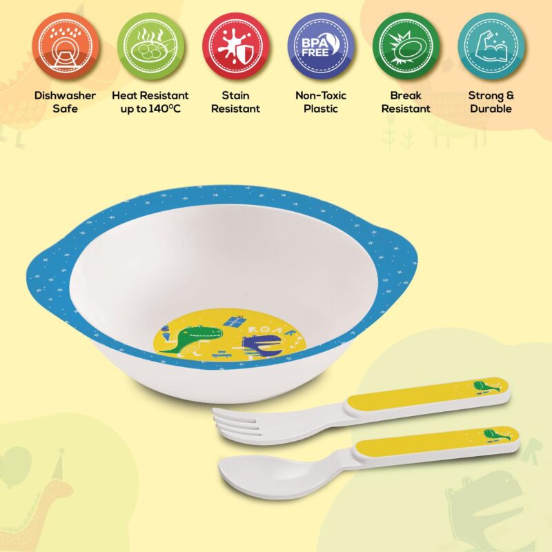 Cereal Kids Melamine Bowl, Set of 3 - Image 17