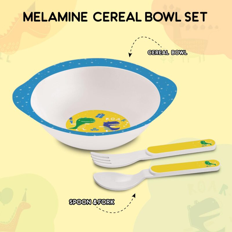 Cereal Kids Melamine Bowl, Set of 3 - Image 14