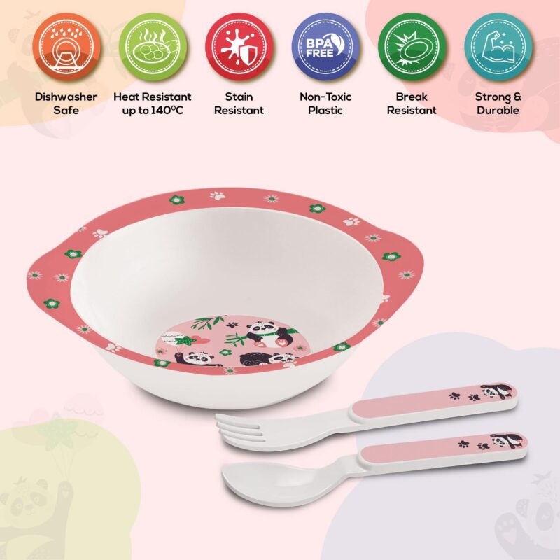 Cereal Kids Melamine Bowl, Set of 3 - Image 3