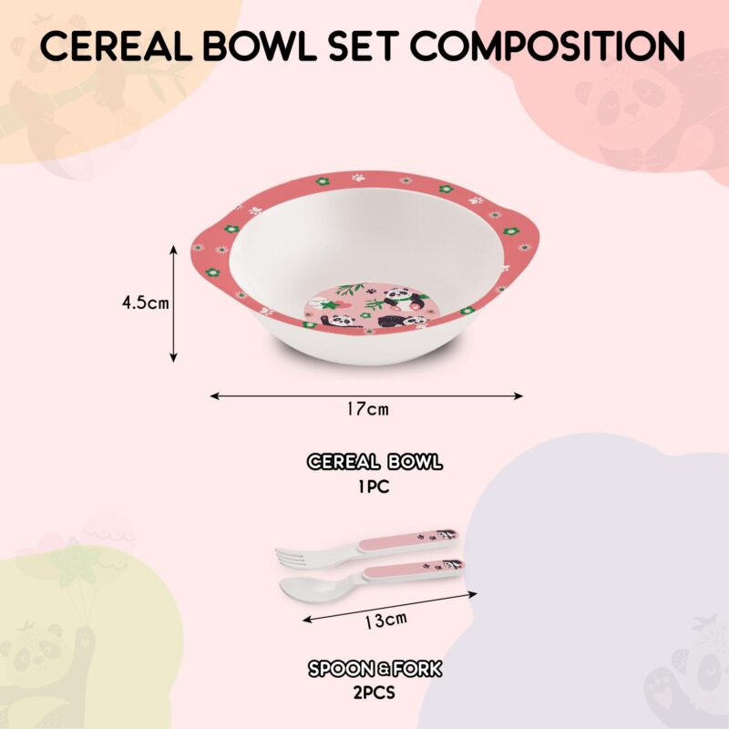 Cereal Kids Melamine Bowl, Set of 3 - Image 6