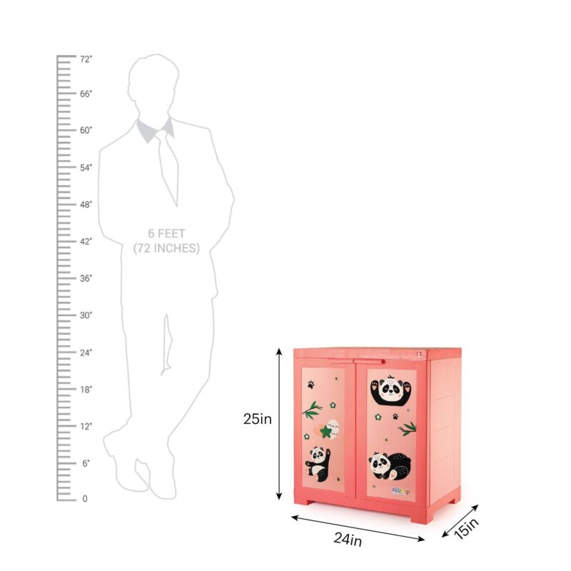 Mini Marvel Bamboo Buddies Kids Cupboard - Image 6