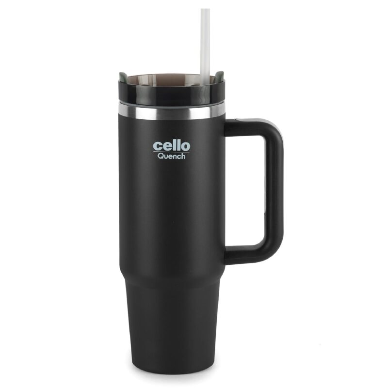 Quench Tumbler Water Bottle with Lid and Straw, 900ml - Image 22