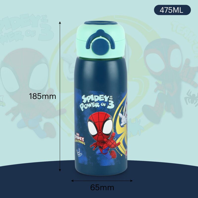 Giggle 3D Touch & Feel Designs One Click Push Thermosteel Flask, 380 ml - Image 13