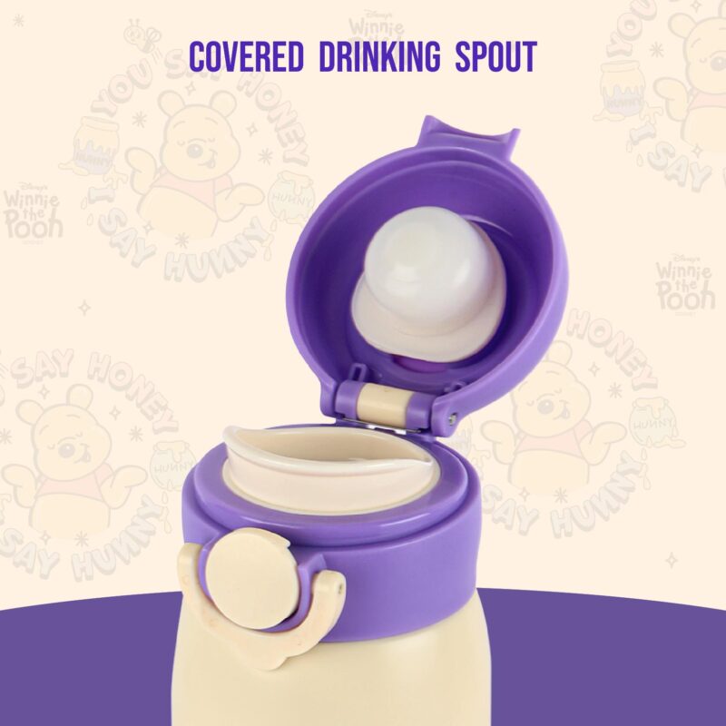 Giggle 3D Touch & Feel Designs One Click Push Thermosteel Flask, 380 ml - Image 28