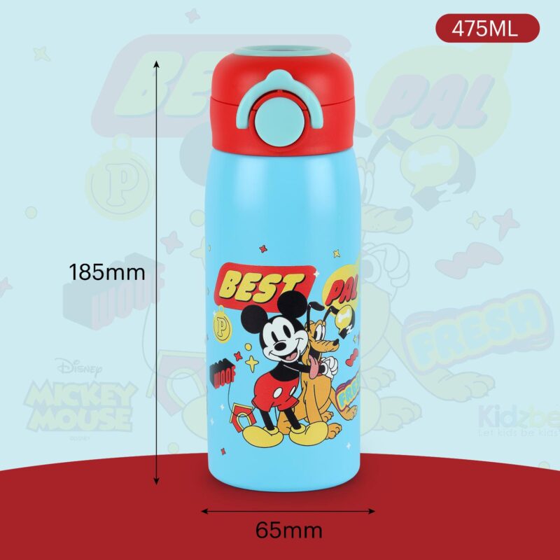 Giggle 3D Touch & Feel Designs One Click Push Thermosteel Flask, 380 ml - Image 9