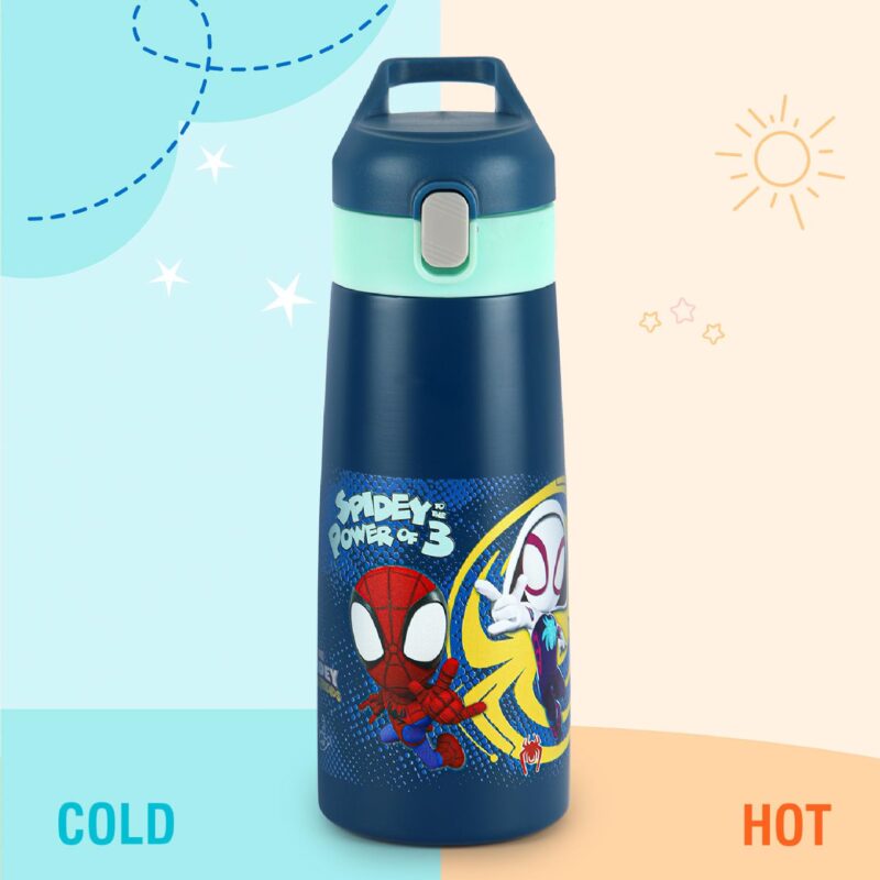Gulp 3D Touch & Feel Designs Web Warriors, Sipper Thermosteel Flask, 490 ml - Image 17