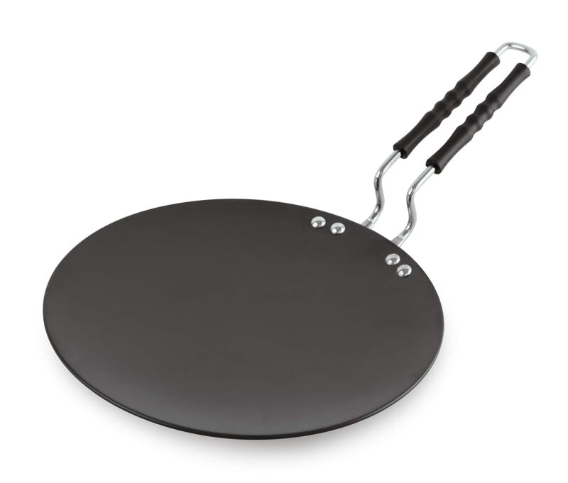 28cm|Hard Anodised Concave Roti Tawa