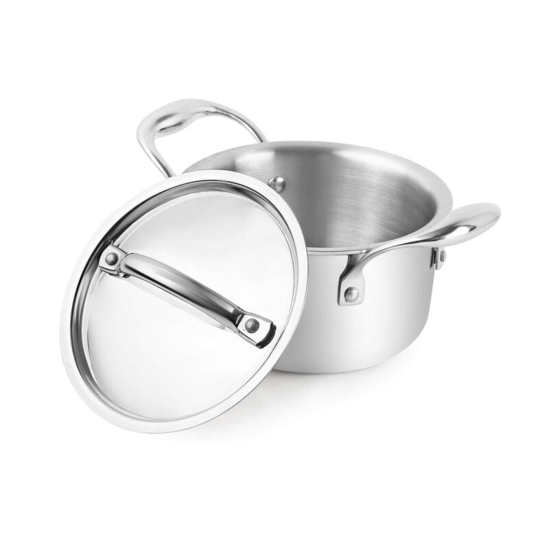 Armour Tri-Ply Induction Base Casserole with Lid - Image 5