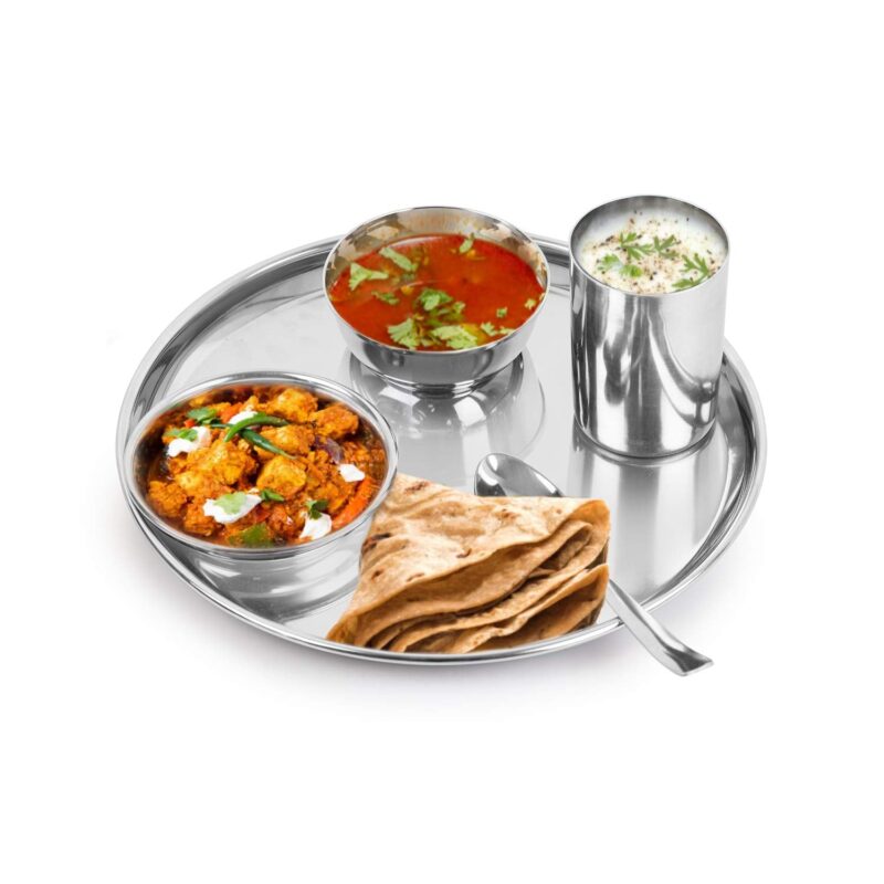Default Title|Steelox 6 Pieces Stainless Steel Dinner Set