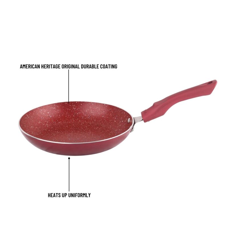 Crown Induction Base Taper Fry Pan - Image 3