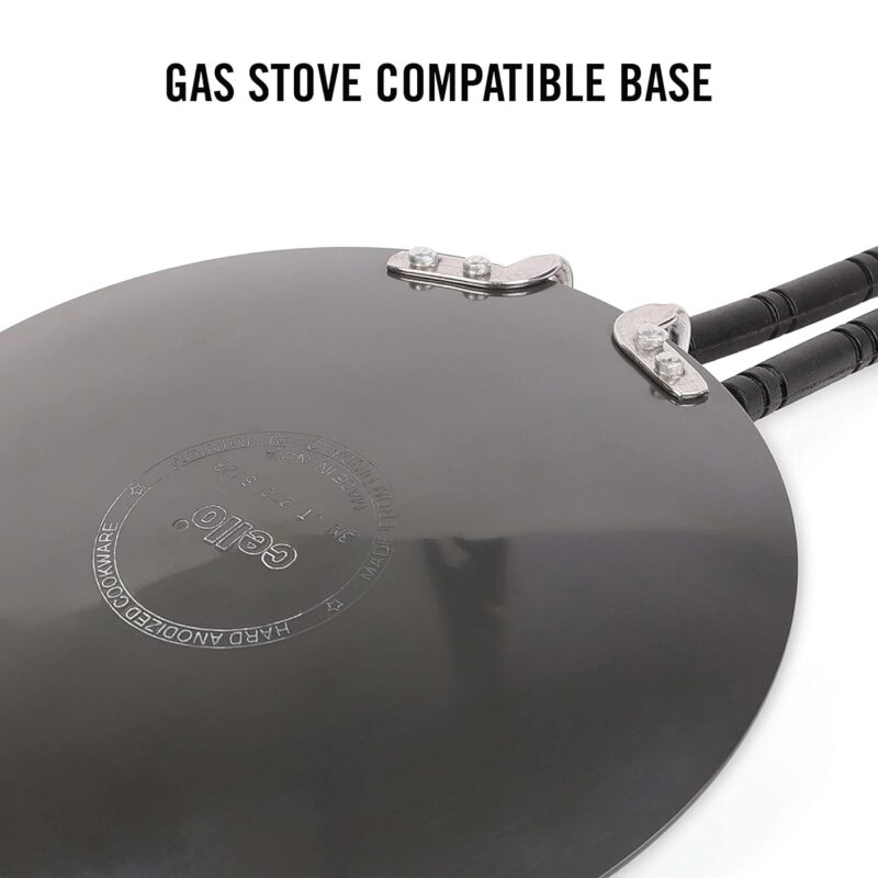 Crown Hard Anodised Concave Roti Tawa - Image 8