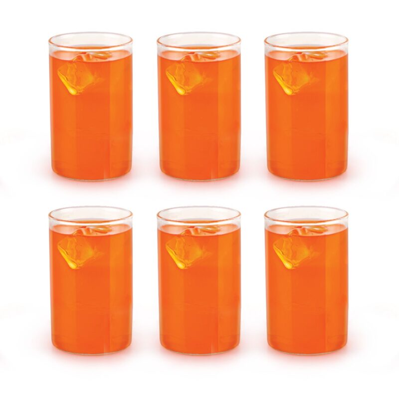 Roma Borosilicate Glass Tumblers, Set of 6 - Image 3