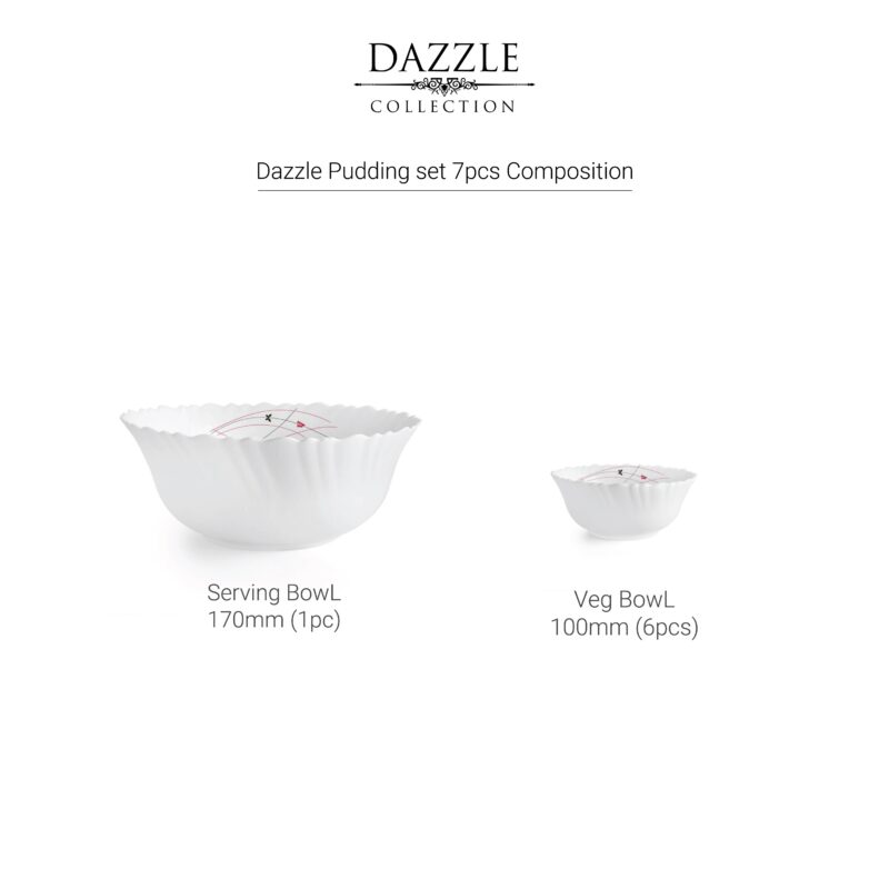 Dazzle Series Pudding Gift Set, 7 Pieces - Image 42