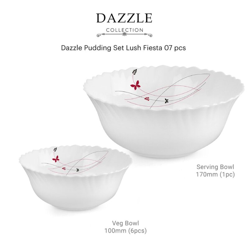 Dazzle Series Pudding Gift Set, 7 Pieces - Image 41