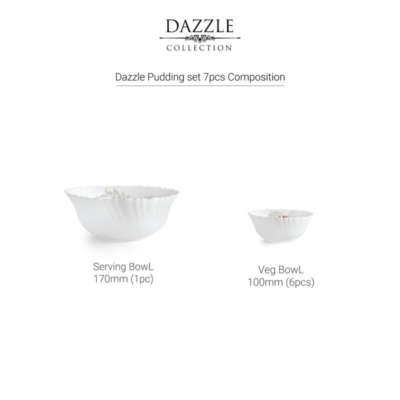 Dazzle Series Pudding Gift Set, 7 Pieces - Image 55