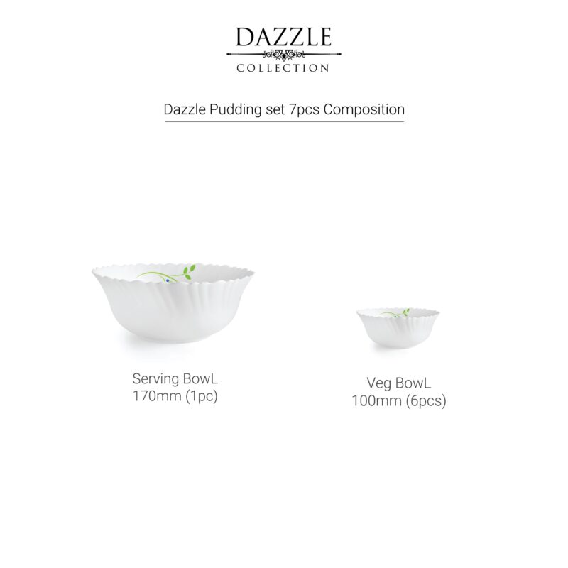 Dazzle Series Pudding Gift Set, 7 Pieces - Image 44