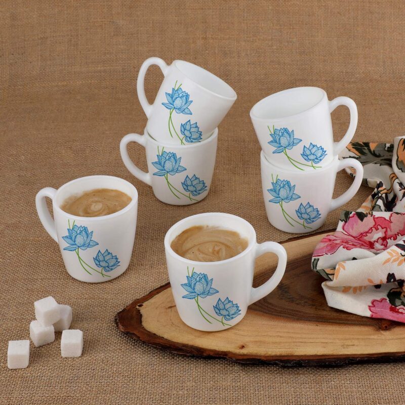 Medium|Imperial Neelkamal Ricca Mugs, 6 Pieces / 6 Pieces
