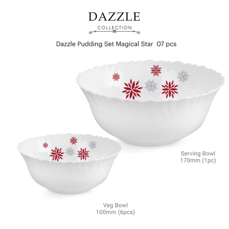 Dazzle Series Pudding Gift Set, 7 Pieces - Image 45