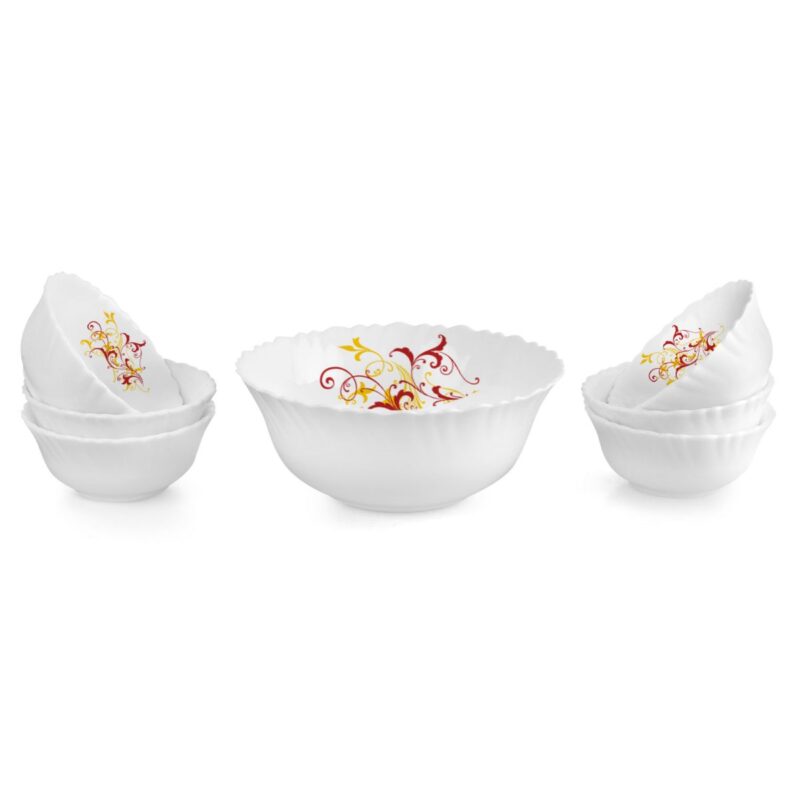 Yellow Scroll|Dazzle Series Pudding Gift Set, 7 Pieces / 7 Pieces