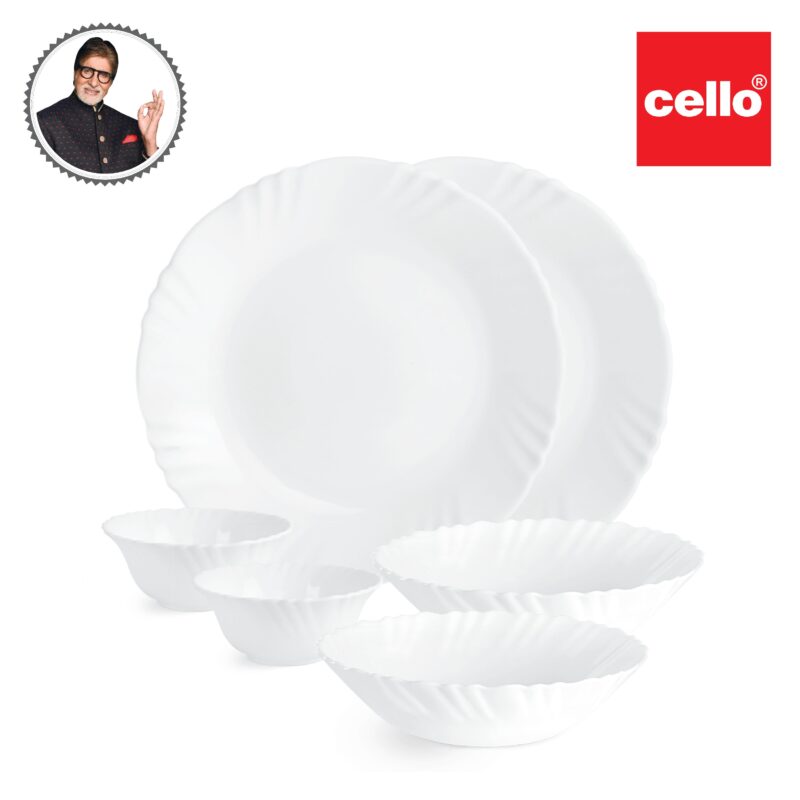 Imperial Series 6 Pieces Opalware Dinner Set for Family of 6 - Image 5