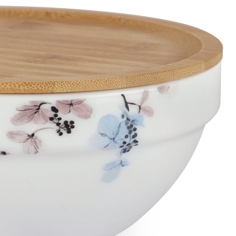 Royale Series Mixing bowls with bamboo lid Gift Set, 3 Pieces - Image 33