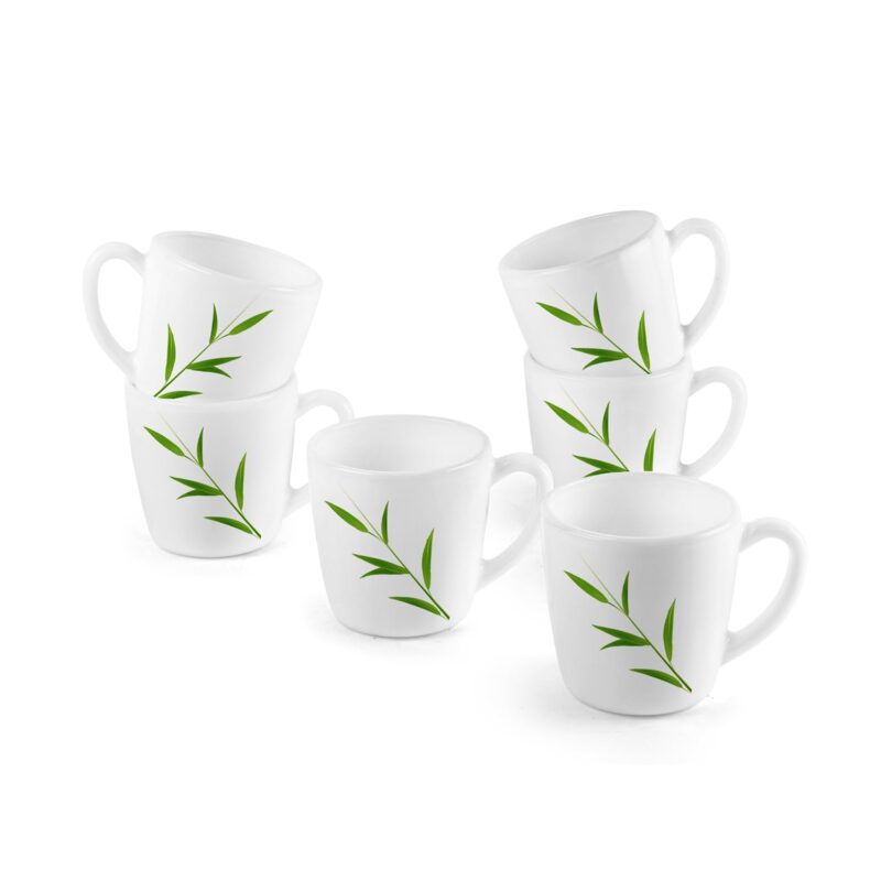 Imperial Bamboo Grove Ricca Mugs, 6 Pieces - Image 4
