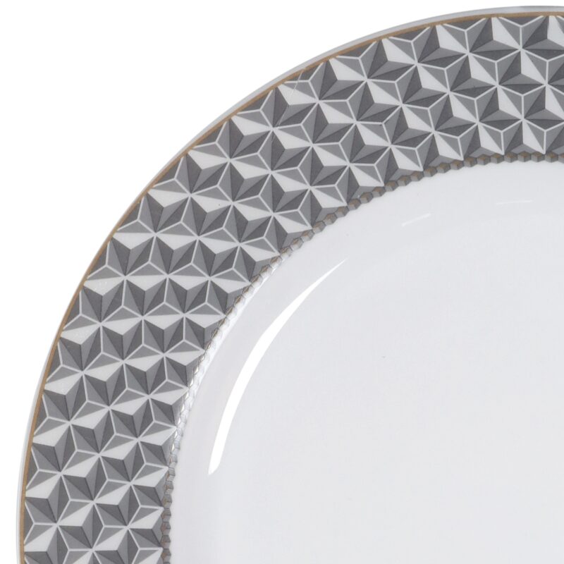 Feather Series 27 Pieces Opalware Dinner Set for Family of 6 - Image 18