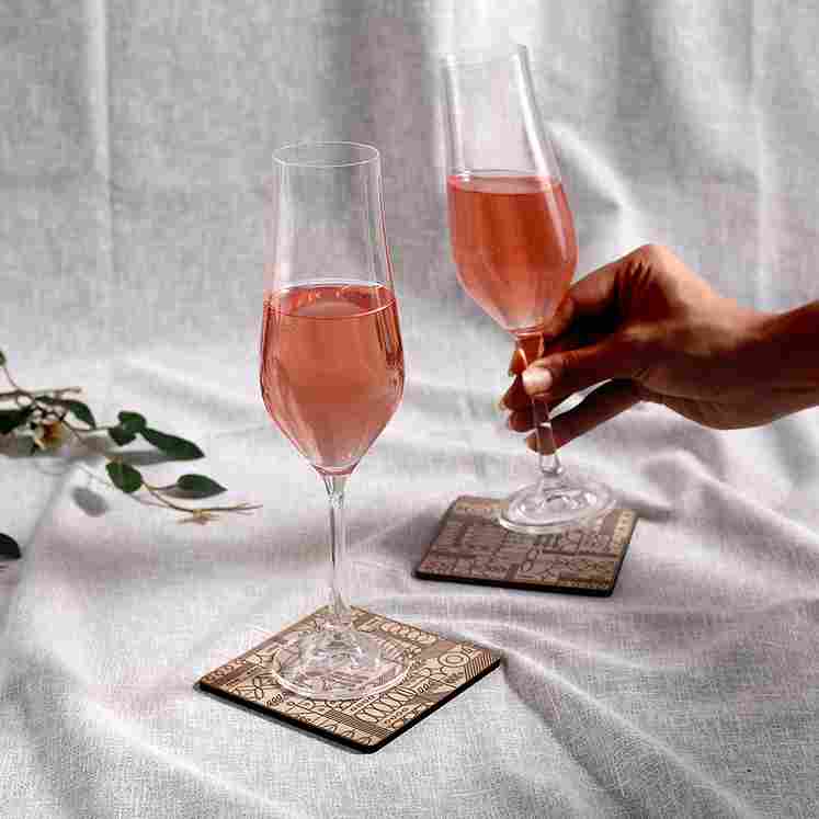 Casablanca Coaster Geometric Pattern - Set of 6 pcs - Image 7