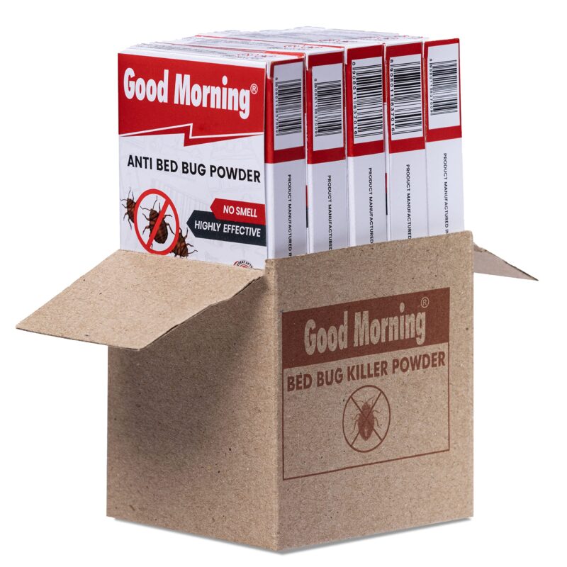 Good Morning Bed Bug Killer Powder Concentrate, Makes 5 Liters Spray (Pack of 5) - Image 8
