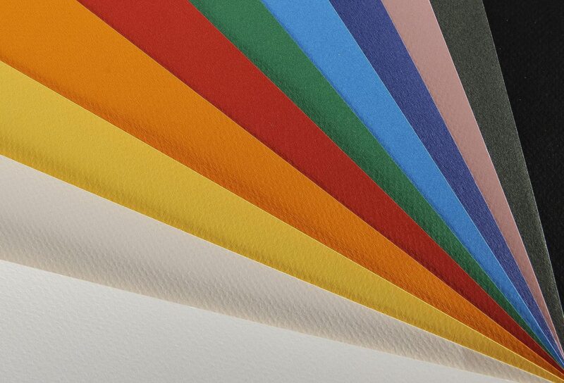 Canson Mi-Teintes 160 GSM Embossed 50 x 65 Coloured Paper Sheets (Pearl Grey,25 Sheets)