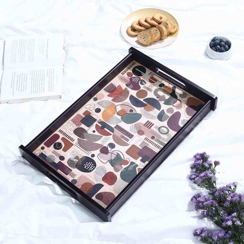 Casablanca Tray Abstract Pattern - Medium - Image 7