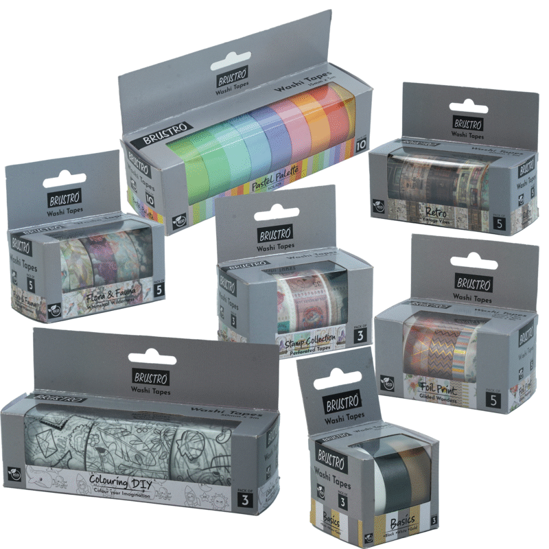 Brustro Washi Tape Bundle - Image 14