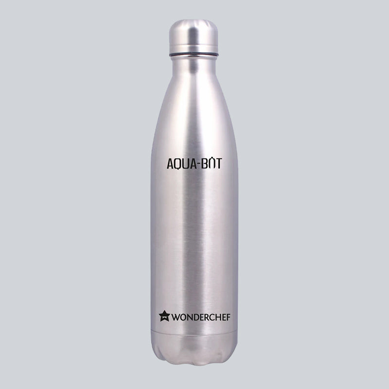 Aqua-Bot, 500ml, Double Wall Stainless Steel Vacuum Insulated Hot and Cold Flask, Spill & Leak Proof, Silver, 2 Years Warranty - Image 9