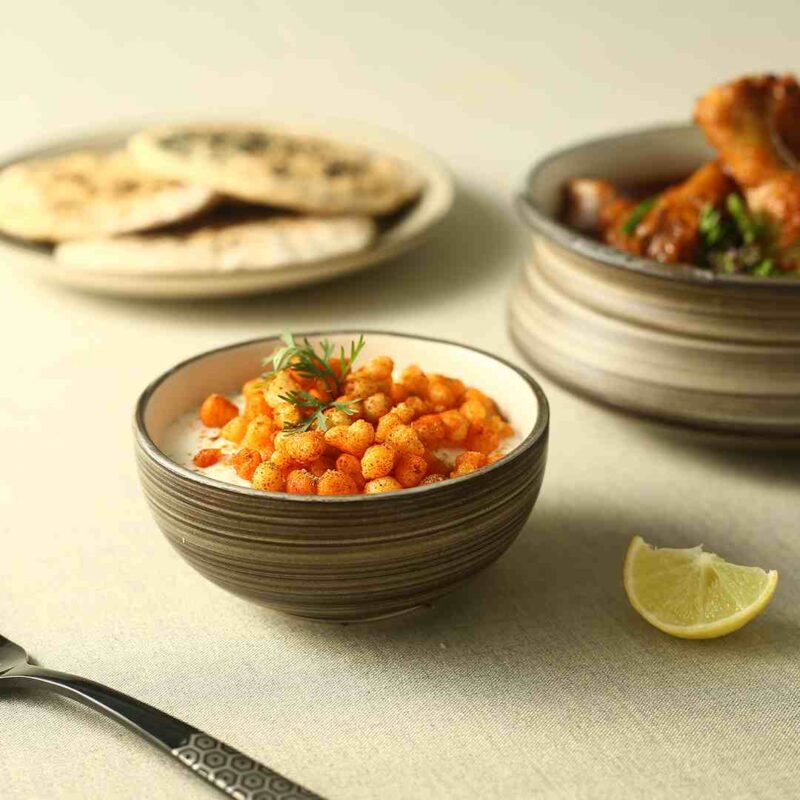 Teramo Brown Veg Bowl set of 4 - Image 2