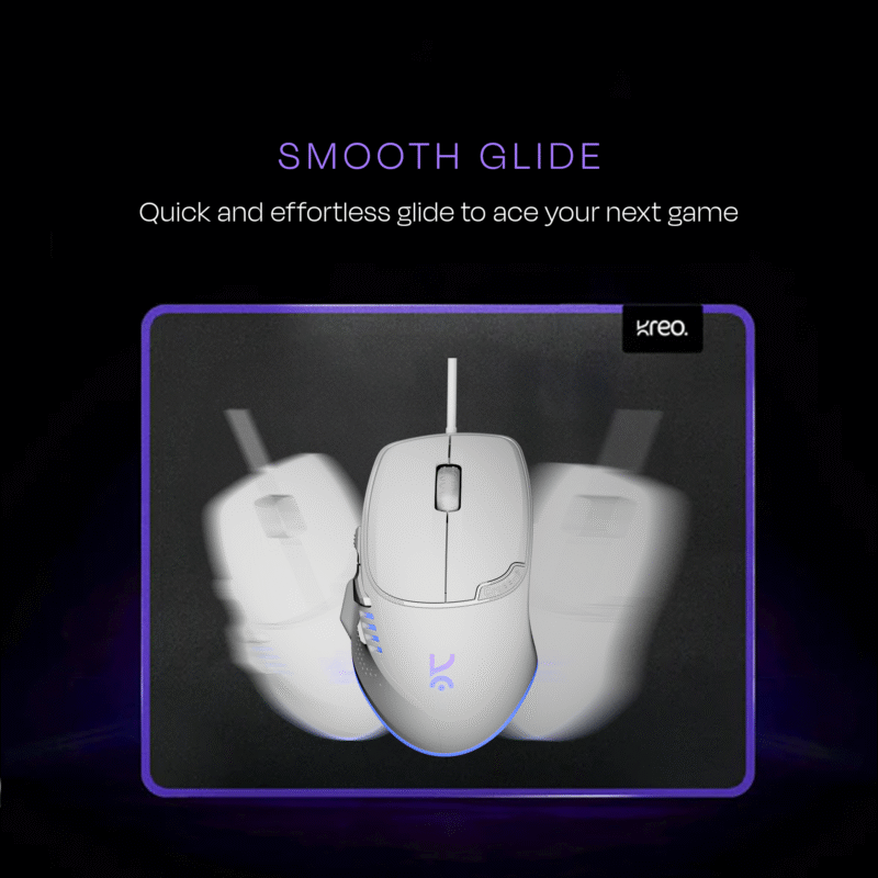 Hawk White Gaming Mouse - Image 5
