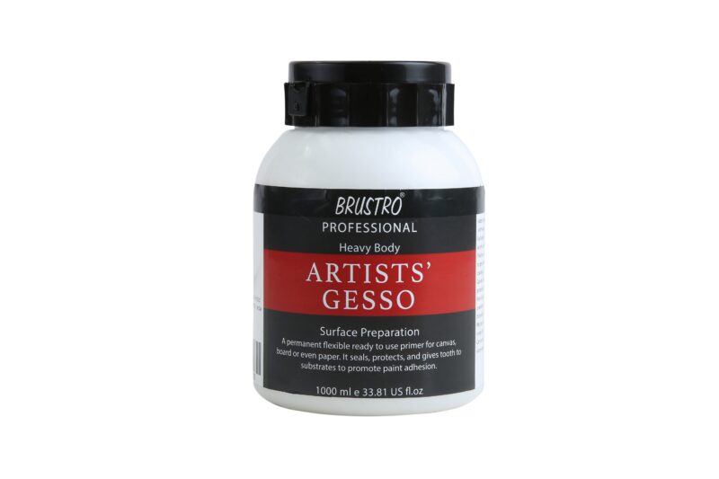 Brustro Artists Gesso Professional Quality 1000 ml (1 LTR) - Image 2