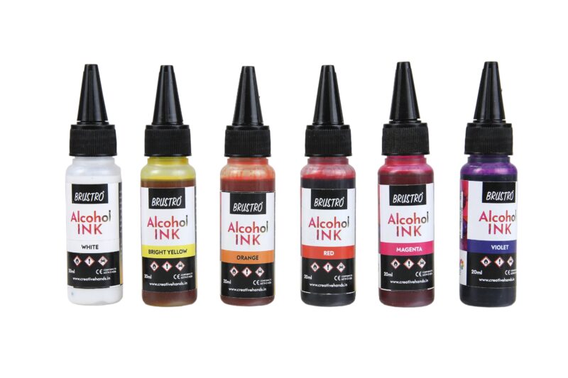 Brustro Alcohol Ink Set of 12 (20ml Each) - Image 3