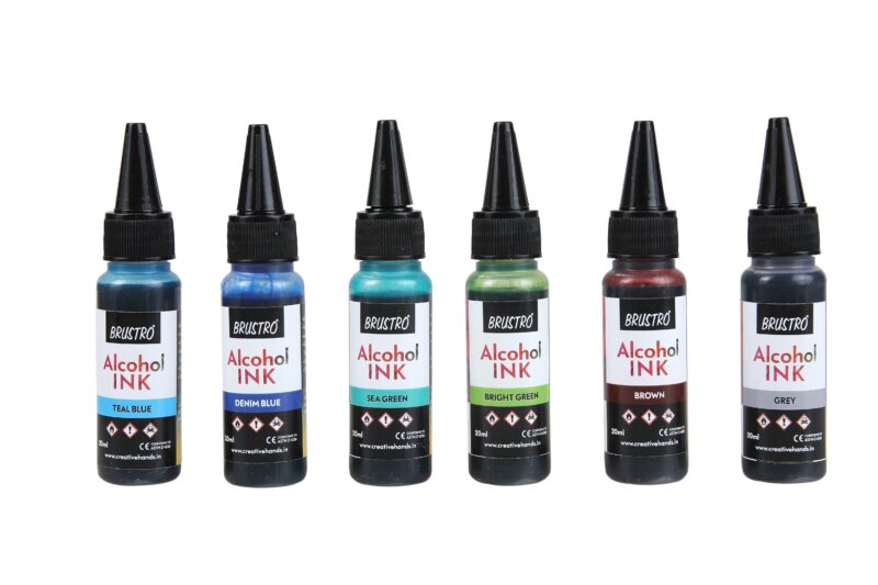 Brustro Alcohol Ink Set of 12 (20ml Each) - Image 2