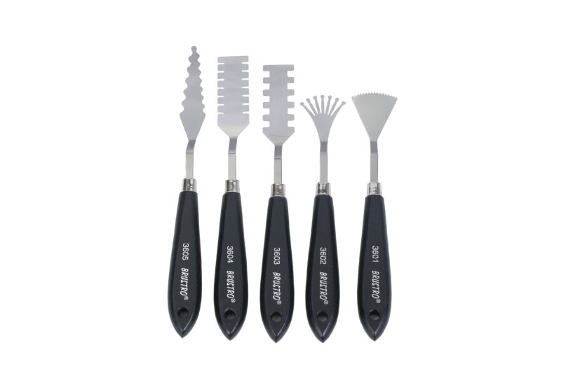 BRUSTRO Artists ’ Palette Knives (Set of 5) - Image 13