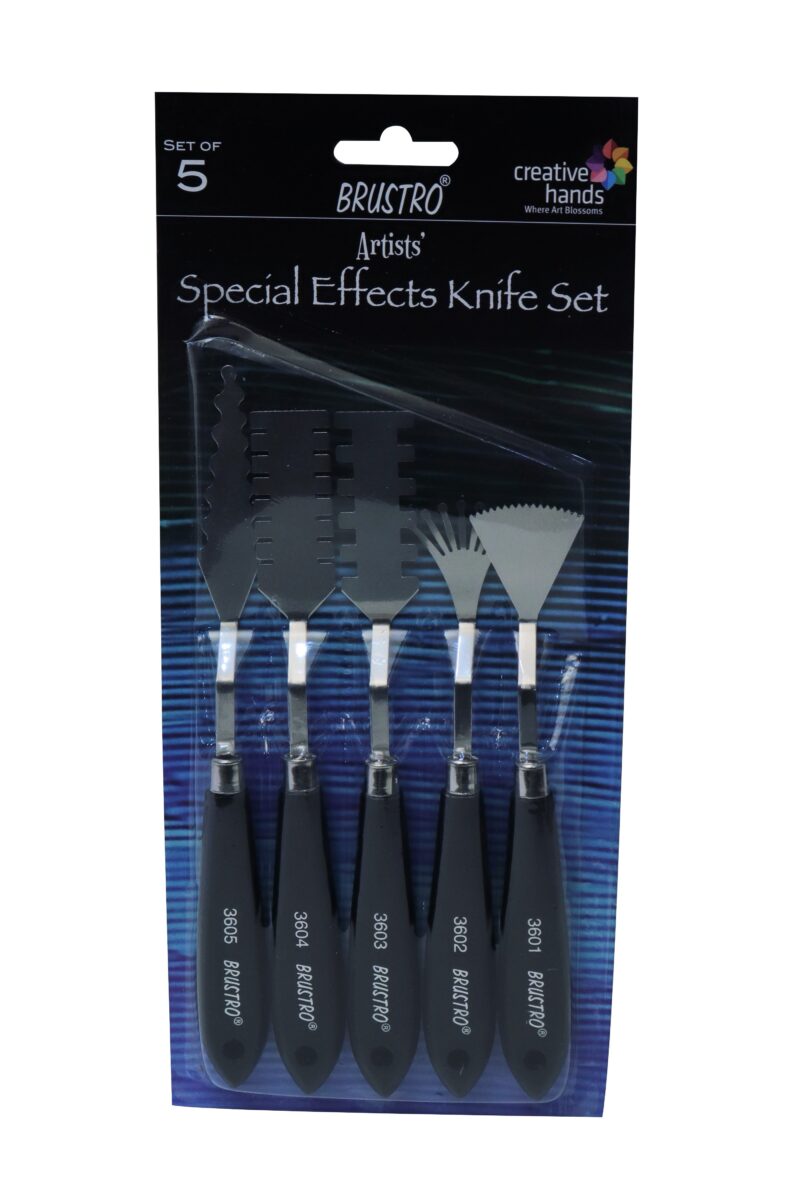 BRUSTRO Artists ’ Special Effects Palette Knives (Set of 5) - Image 2