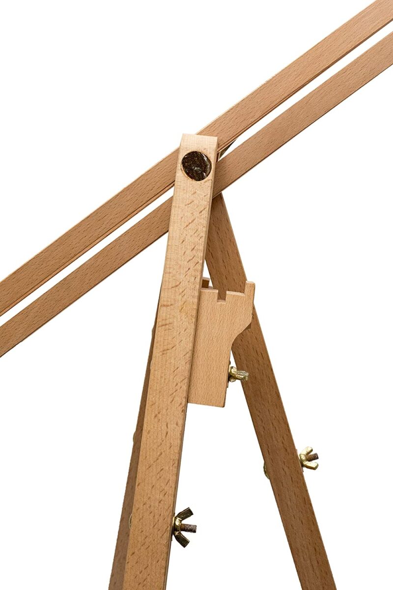 Brustro Artists' Sketching Tilted Wooden Easel Light - Image 3