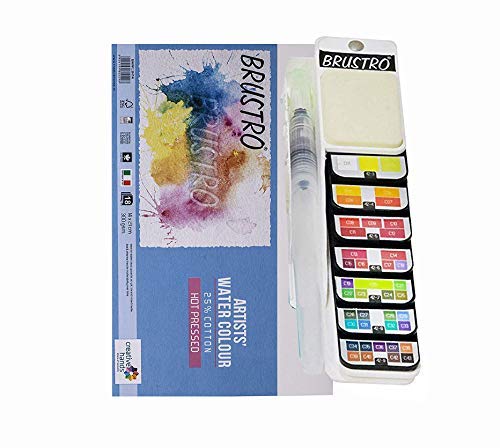 Brustro Artists ’ Watercolour Pan (Set of 42) with its Paper, 14 X 21 cm. - Image 7