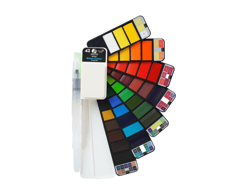 Brustro Artists ’ Watercolour Pan (Set of 42 Colours) - Image 7