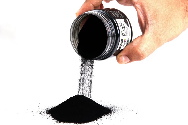 Brustro Artists' Compressed Charcoal Powder 100 ml - Image 2