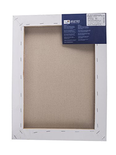 Brustro Polycotton Stretched Canvas ( Extra fine grain) 12"X16" - Image 2