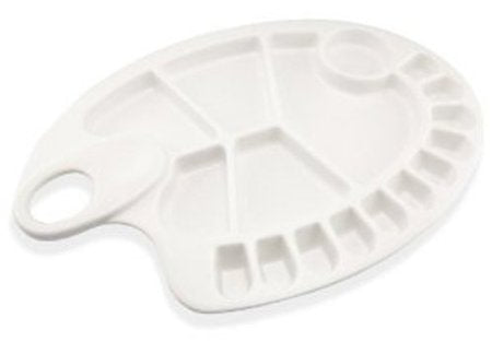 Brustro Kidney Shaped 17 Well Plastic Palette 30X20CM - Image 2