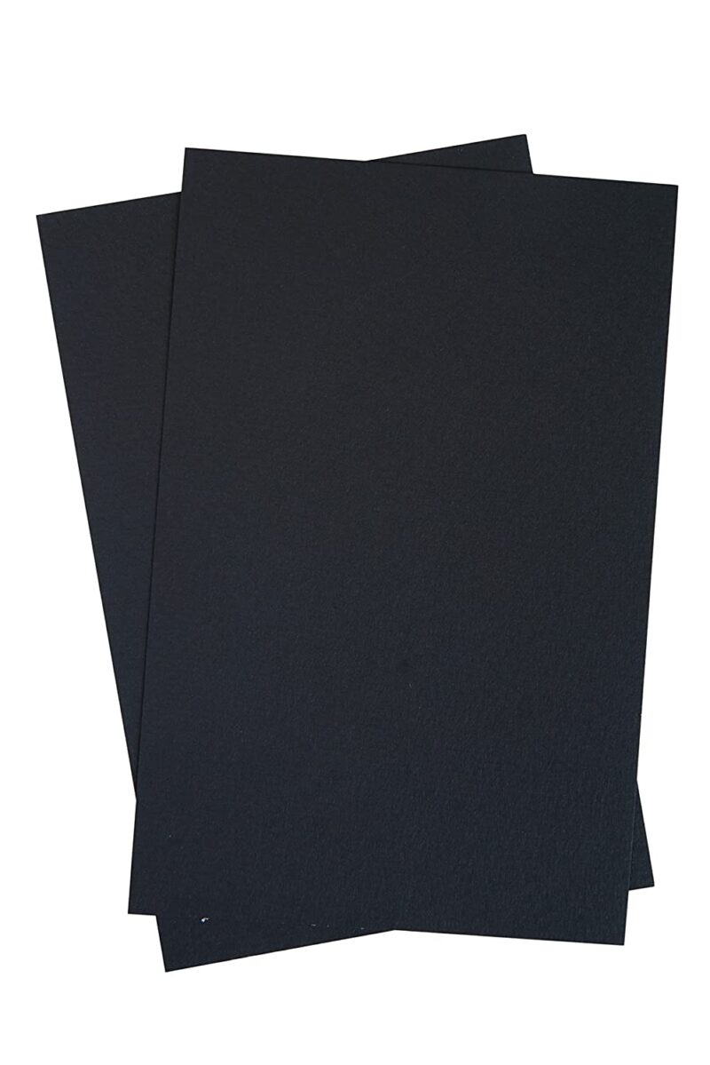 Brustro Artists' Pastel Paper Pad of 24 Sheets (160 GSM), Colour - Black, Size - 5 x 7" - Image 2